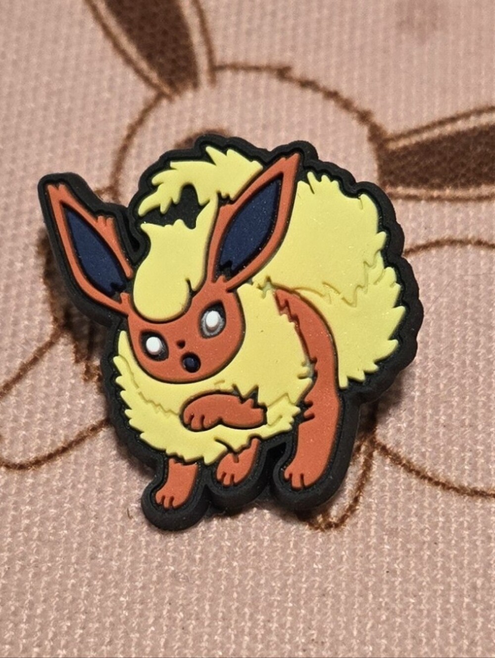 3/$10 Flareon Pokémon Croc Charm